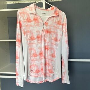 Ahead / Kate Lord Idalia Performance Print Sun Shirt - Size Medium